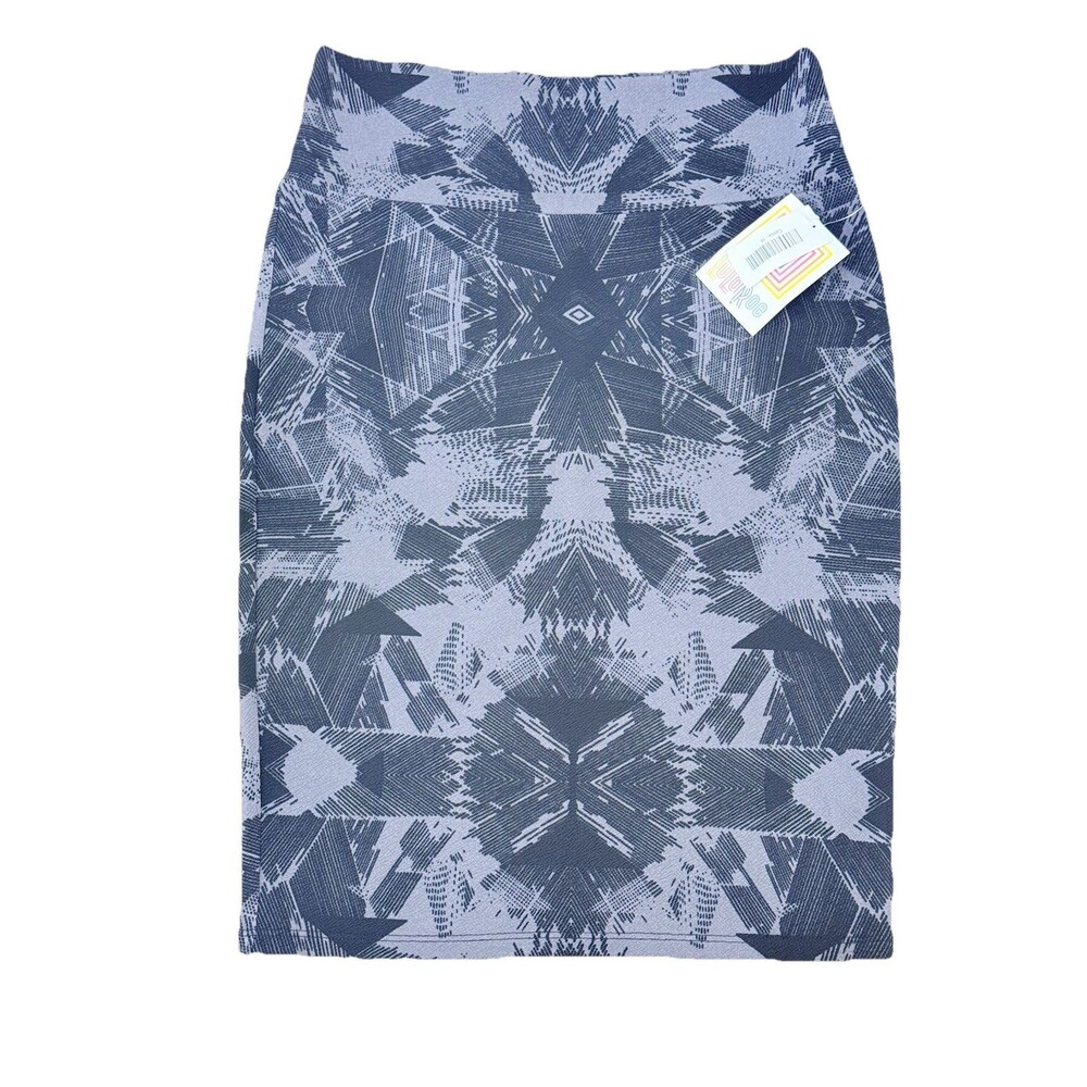 Lularoe Cassie Skirt Women's M Black Fitted Pull On Stretch NWT - Picture 1 of 9